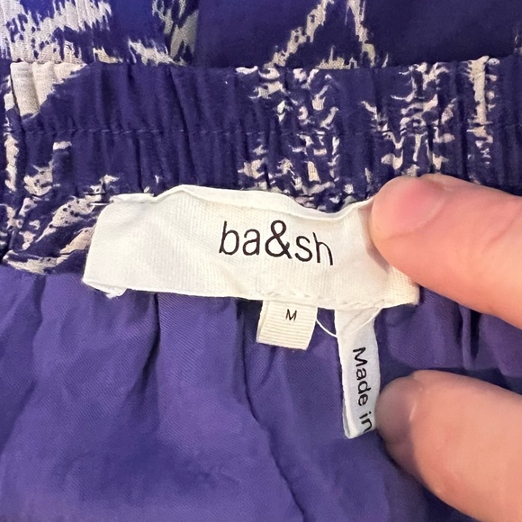 ba&sh floral tiered midi skirt M - Picture 5 of 14